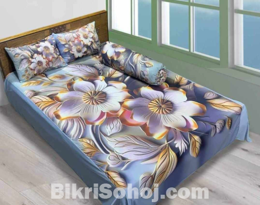 Primium 3D Bedsheet Four Piece Set